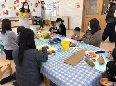 朝日塾幼稚園でワークショップ